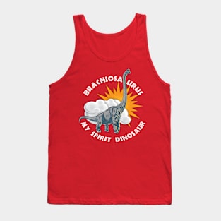 Brachiosaurus My Spirit Dinosaur Spirit Tank Top